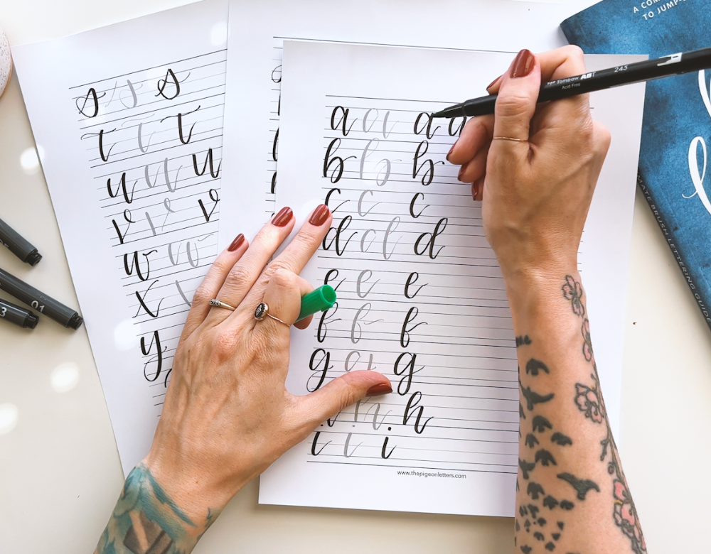 Jump Start Into Modern Calligraphy - Free Lettering Class