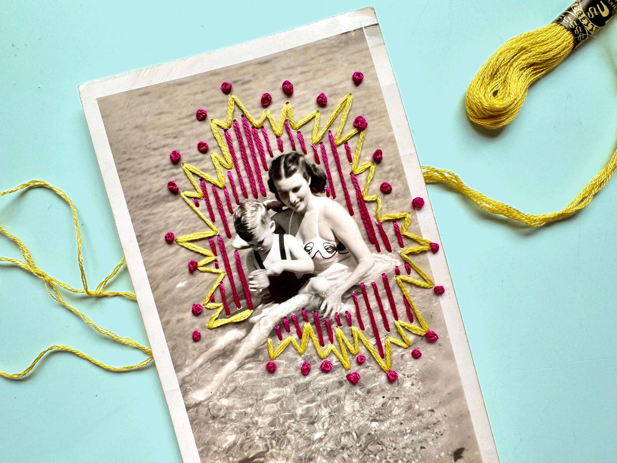 Embroidery on Photographs