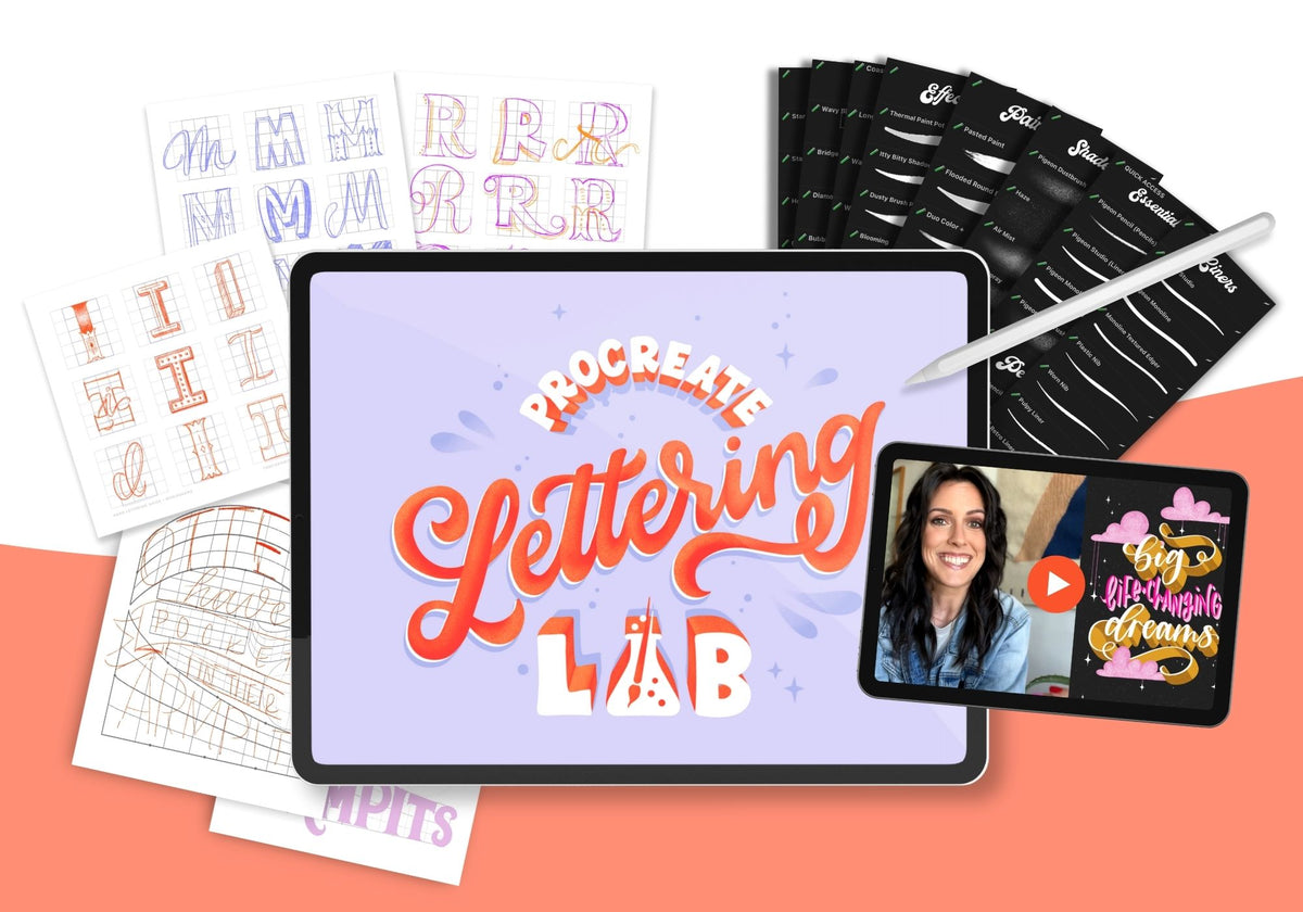 Procreate Lettering Lab Class