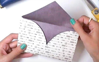 How to make a heart shaped envelope