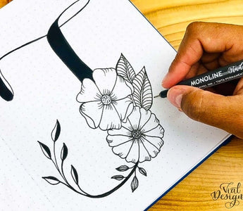 How to Create Floral Lettering