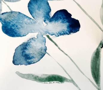 Loose Floral Watercolor Painting Process and Tips for Abstracts