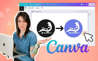 How to change color of graphics and images in Canva