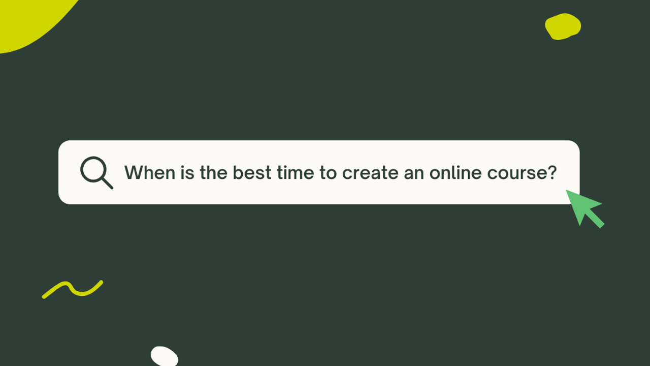 Course creation tips