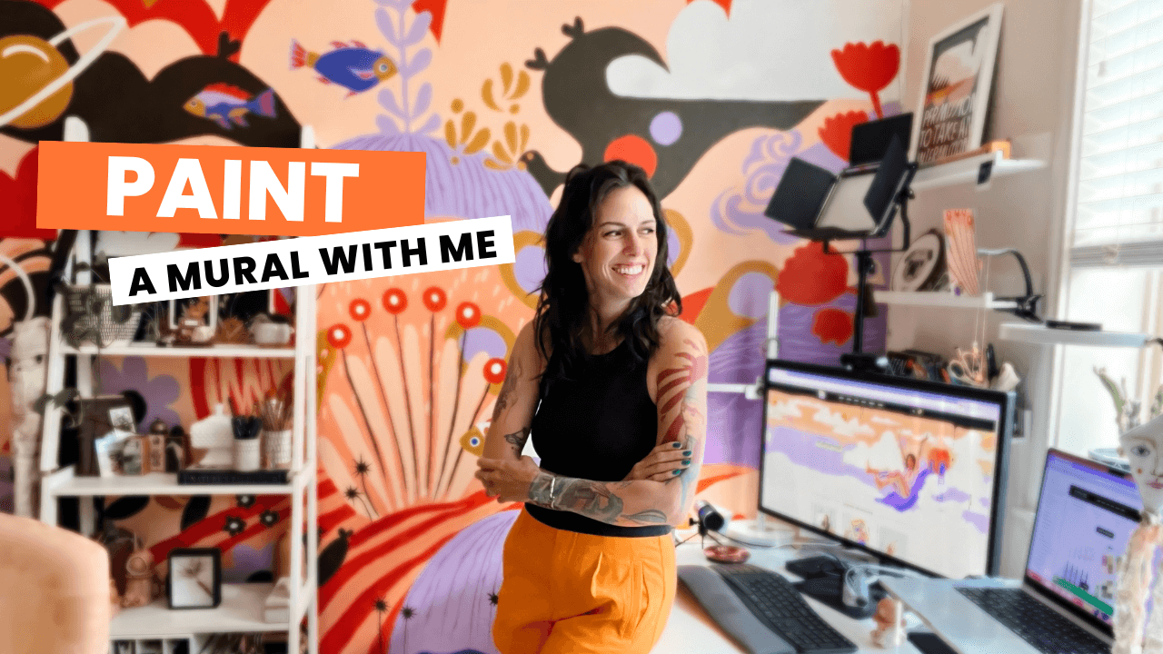 How to paint a mural