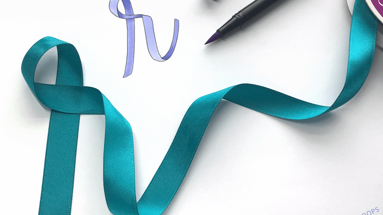 How to create a ribbon lettering effect