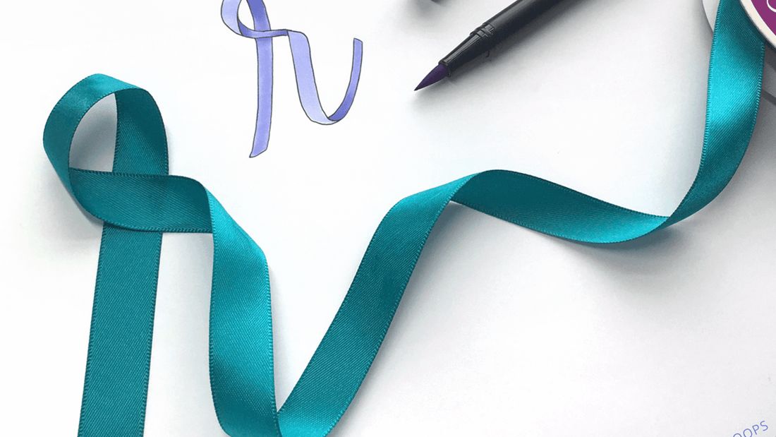 Create Ribbon Lettering Effect Using a Brush Pen