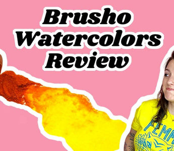 Brusho Watercolor Review & All the Reasons I'm Loving it Right Now