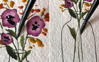 Floral bouquet tutorial