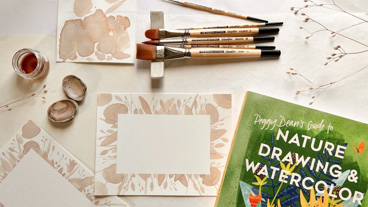 How to paint with homemade gouache
