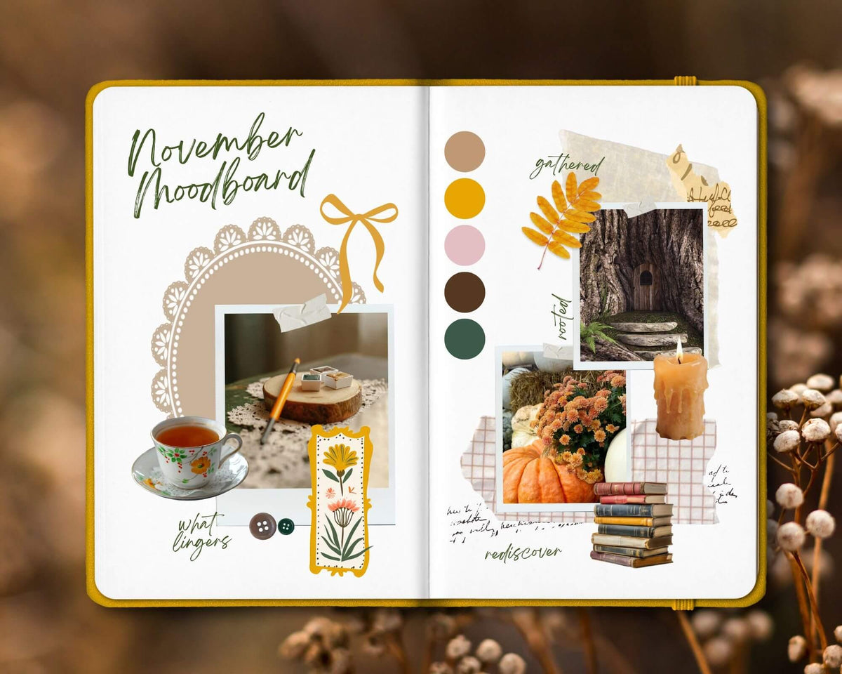 art moodboard for inspiration