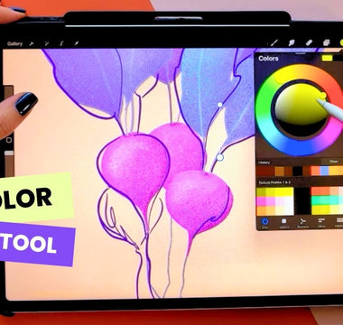 How to use the recolor tool in Procreate