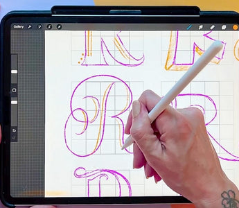 Digital lettering tips for beginners