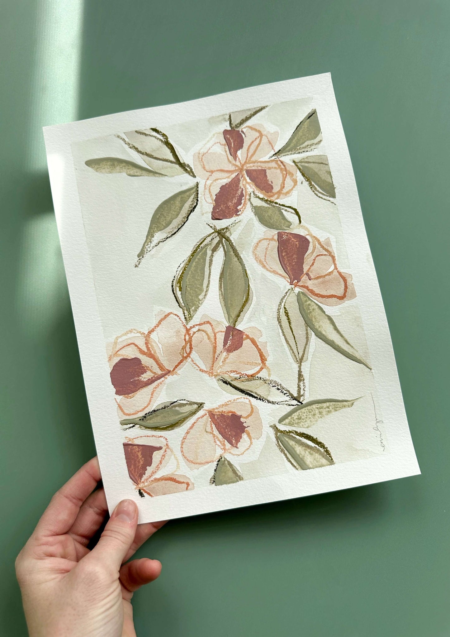 Canvas SURFACE Backdrops - Double-sided Monochromatic Green