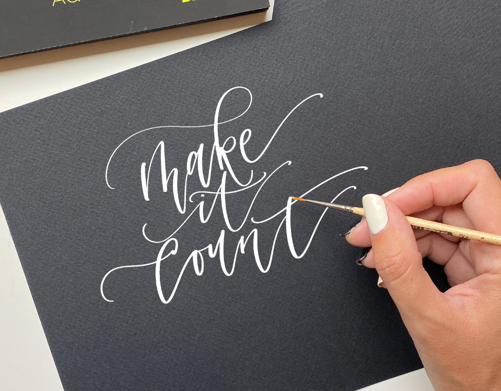 Free Mini-course: Jump Start Into Modern Calligraphy