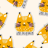 adorable cat sticker