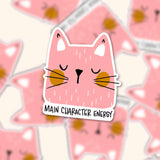 cute funny cat sticker