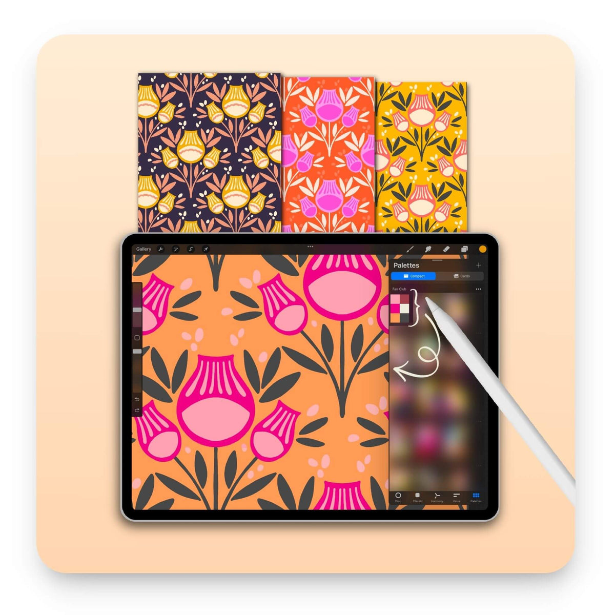 procreate color palettes