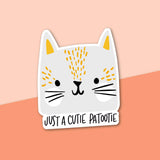 darling cat sticker