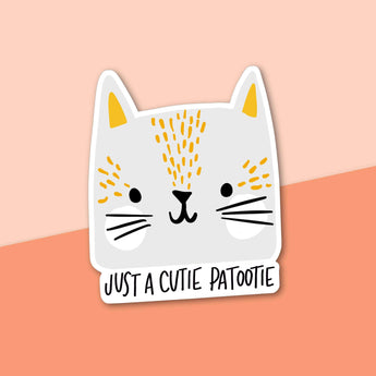 darling cat sticker