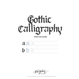 gothic alphabet practice guide