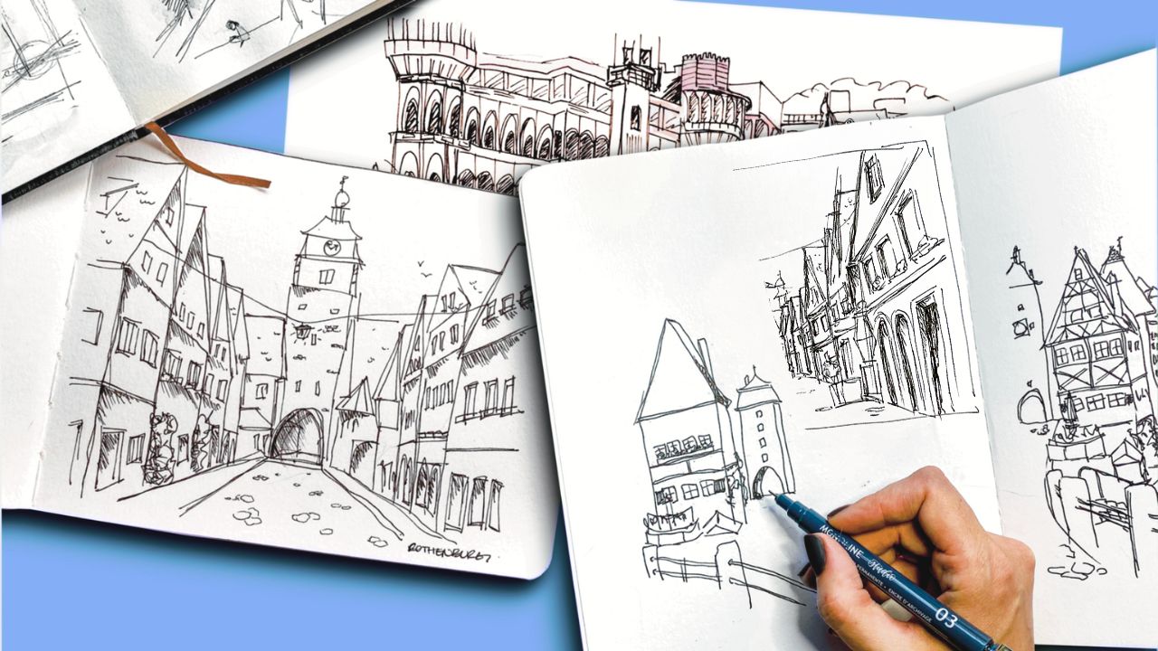 urban sketching tutorial