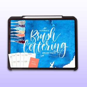 Brush Lettering Bundle for Procreate