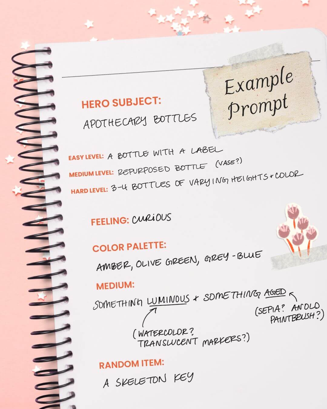 Procreate Bootcamp example prompt