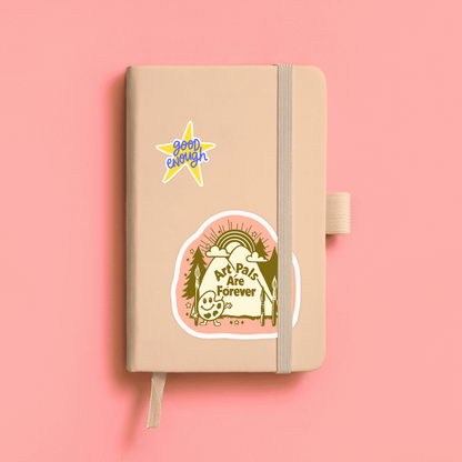 Art Pals Are Forever Sticker