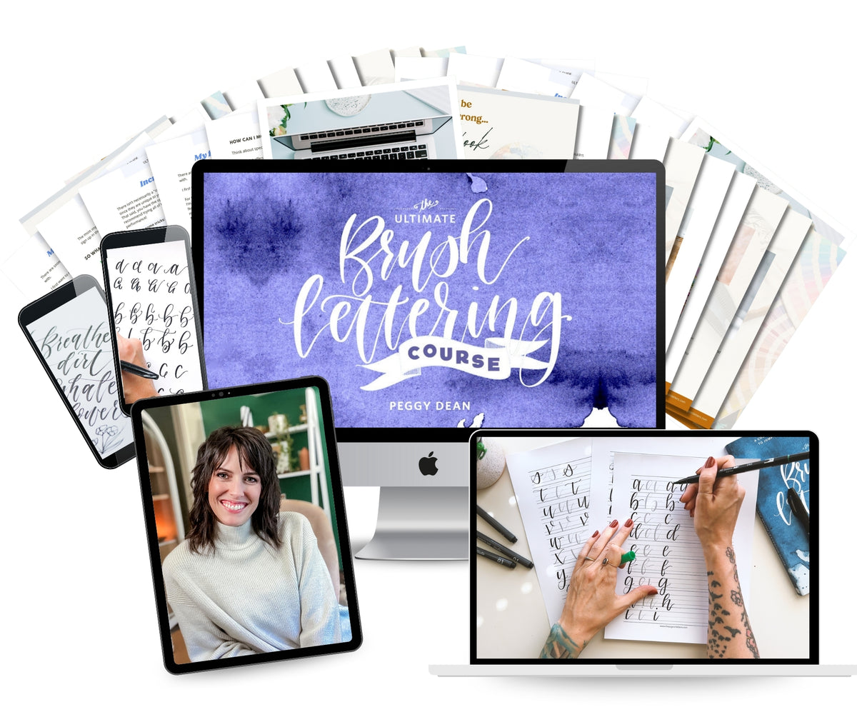 brush lettering comprehensive course