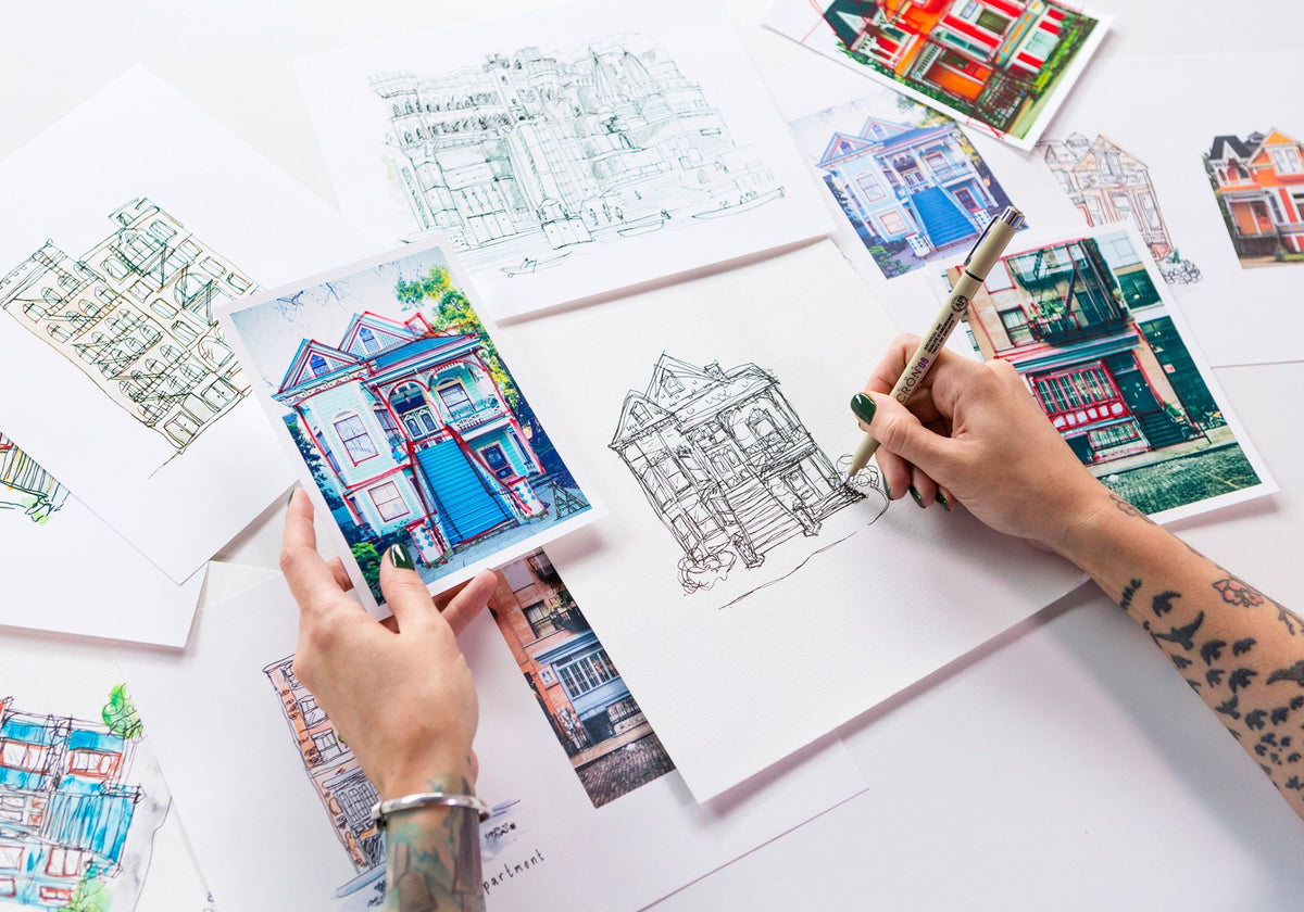 urban sketching tutorial