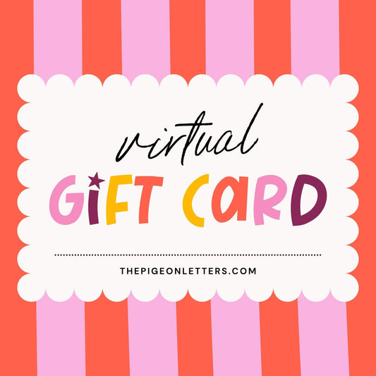 Carte-cadeau instantanée