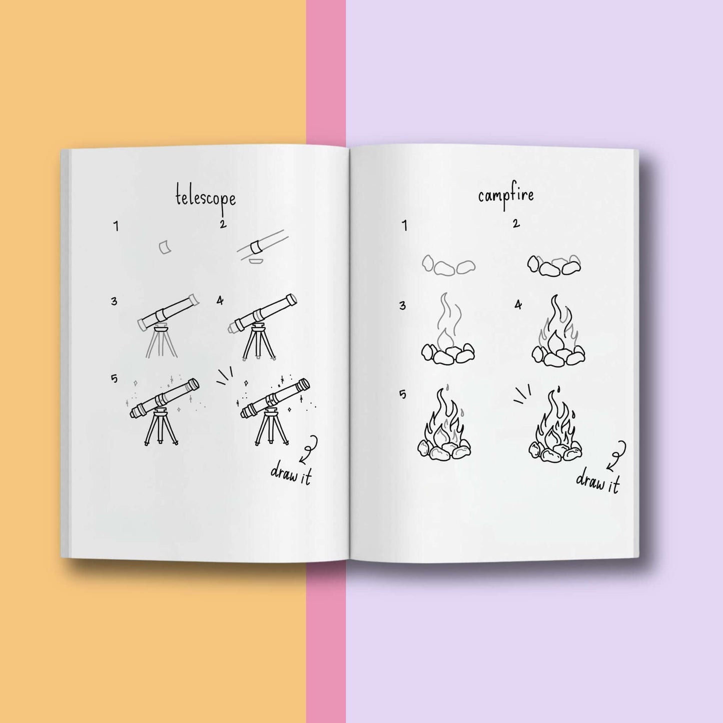 Dibujo lineal de animales de Peggy Dean
