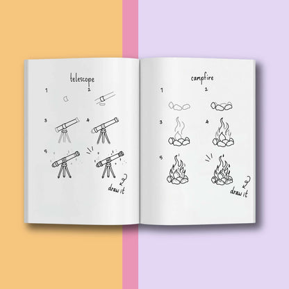 Dibujo lineal de animales de Peggy Dean
