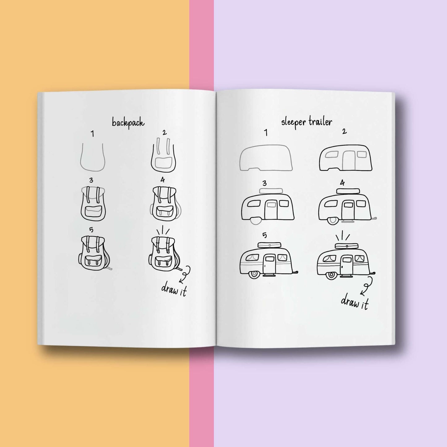 Dibujo lineal de animales de Peggy Dean