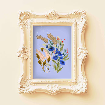 wildflower painting artwork