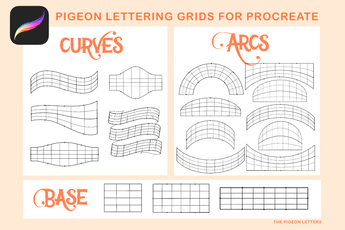 Lettering grids for Procreate