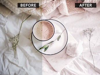 Lightroom preset before and after