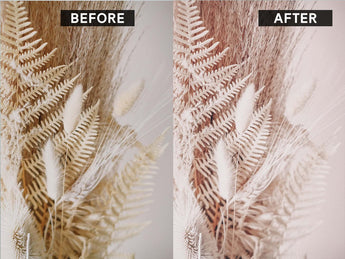 Lightroom preset before and after