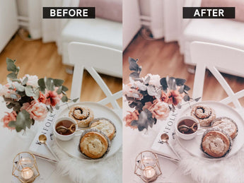 Lightroom preset before and after