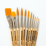 Cruelty-free paintbrush array