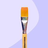 Close up of a paintbrush