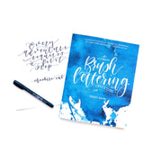 Brush lettering book